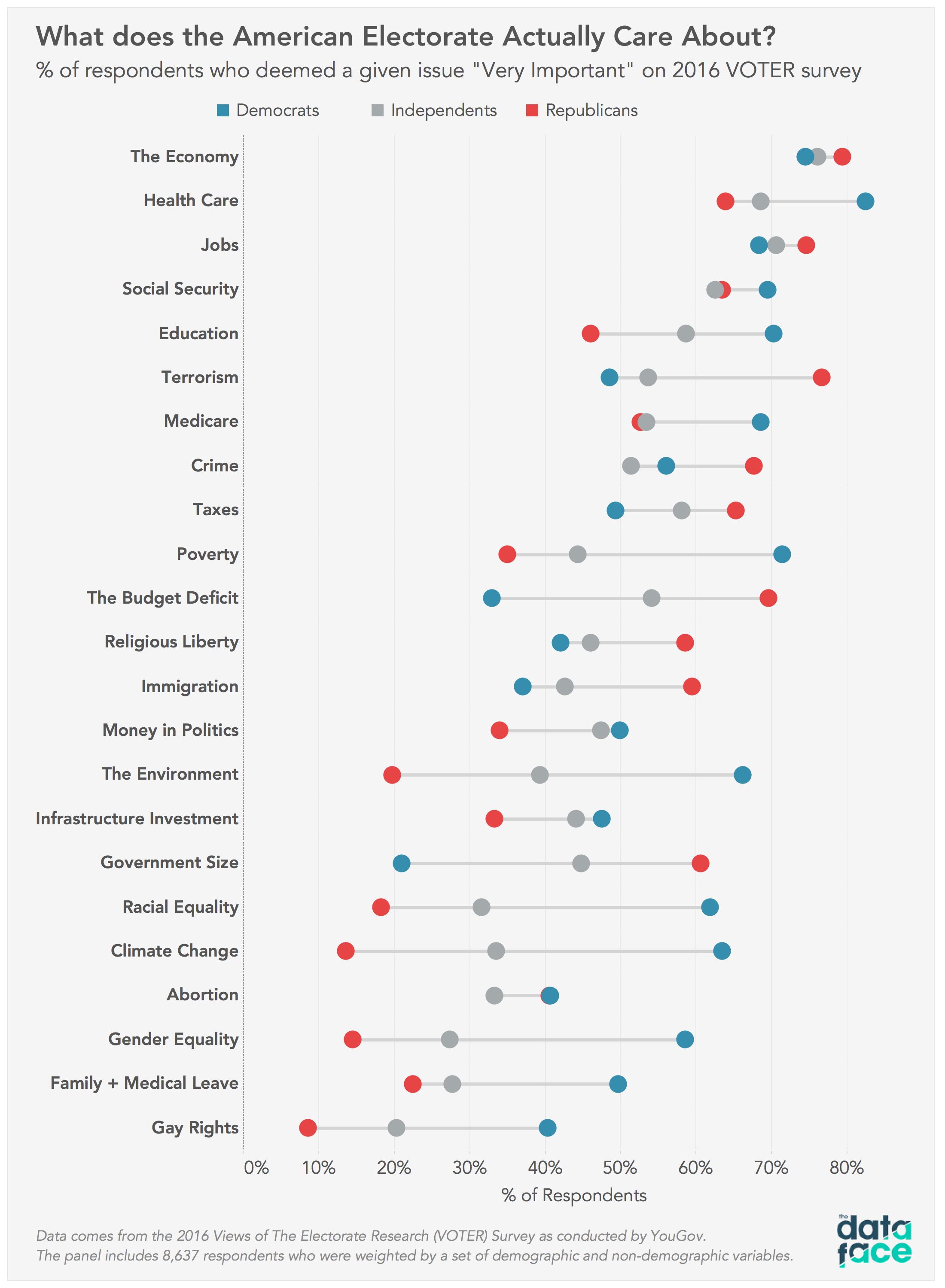 Here's What American Voters Actually Care About | The DataFace